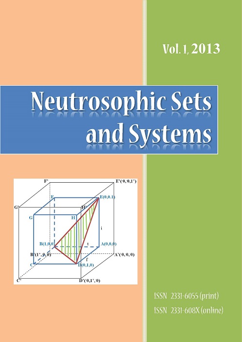 					View Vol. 10 (2015): Neutrosophic Sets and Systems 
				