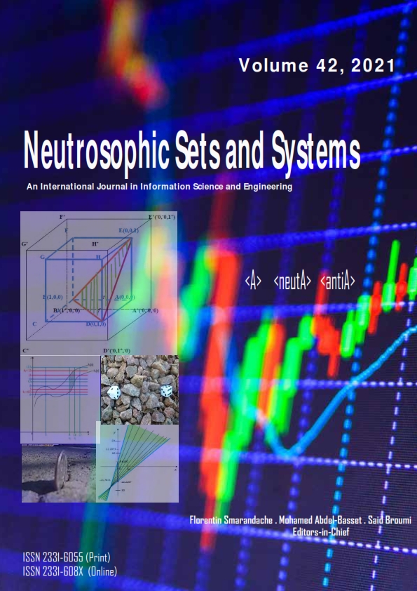 					View Vol. 42 (2021): Neutrosophic Sets and Systems 
				
