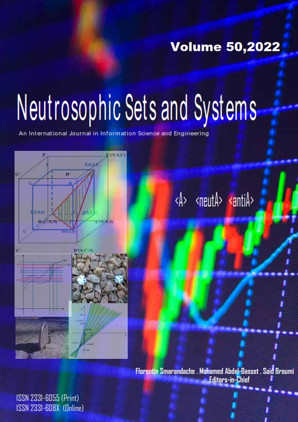 					View Vol. 50 (2022): Neutrosophic Sets and Systems
				
