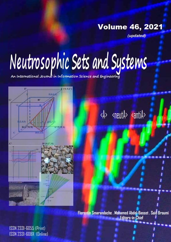 					View Vol. 46 (2021): Neutrosophic Sets and Systems Vol. 46 (2021)
				