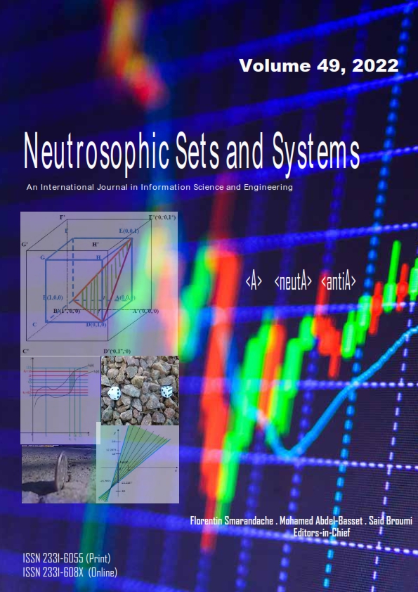 					View Vol. 49 (2022): Neutrosophic Sets and Systems
				