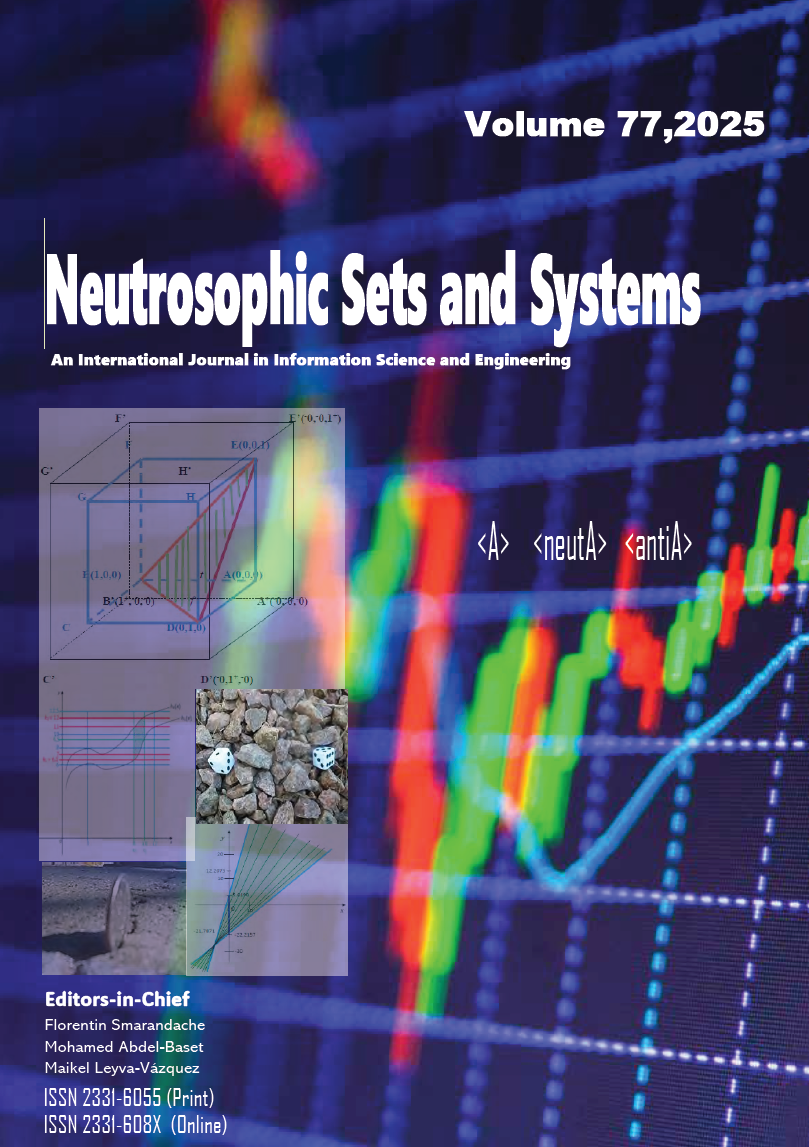 					View Vol. 77 (2025): Neutrosophic Sets and Systems
				